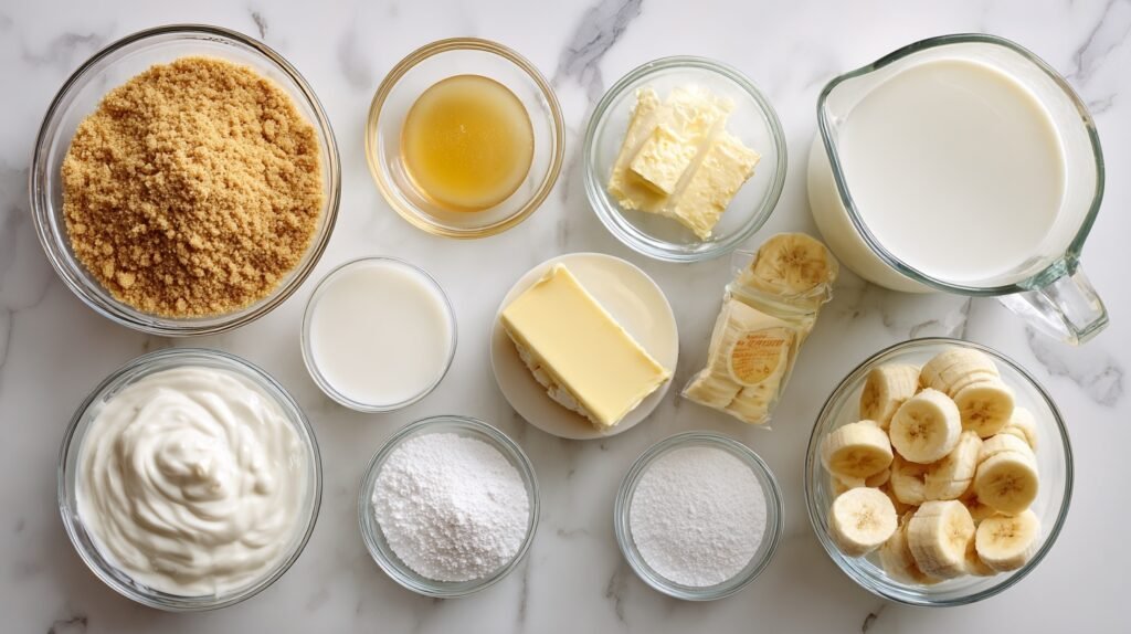No Bake Banana Cream Pie 1