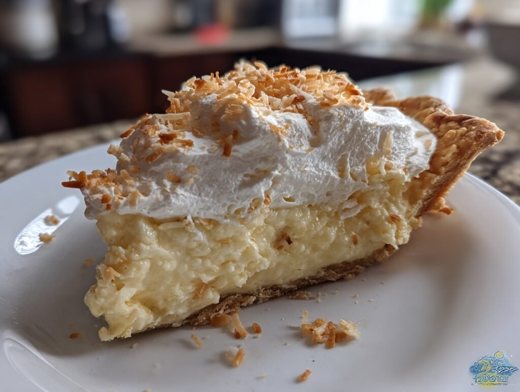 No Bake Coconut Cream Pie
