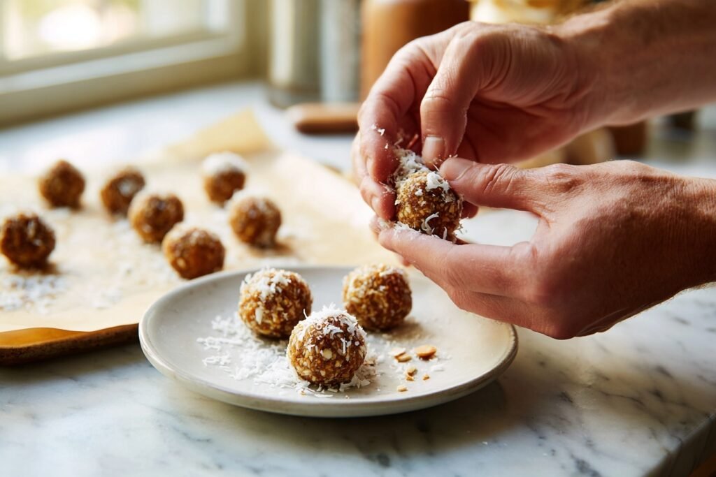 No Bake Coconut Energy Balls 2