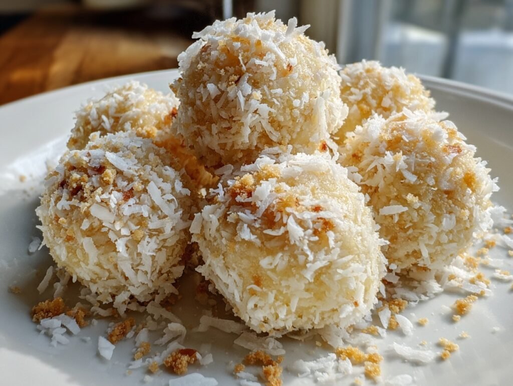 No-Bake Pineapple Coconut Balls