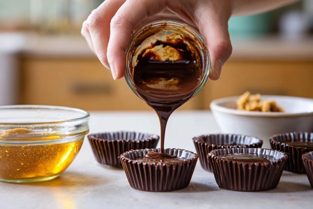 No Bake Vanilla Almond Butter Cups 2