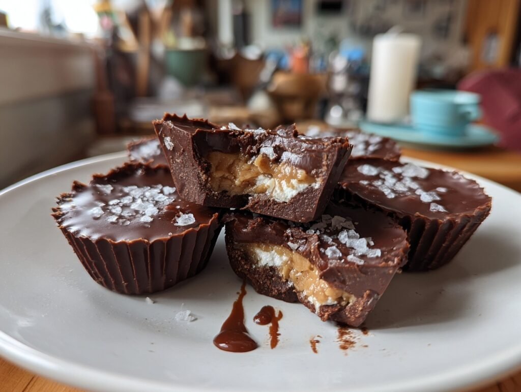 No Bake Vanilla Almond Butter Cups 3