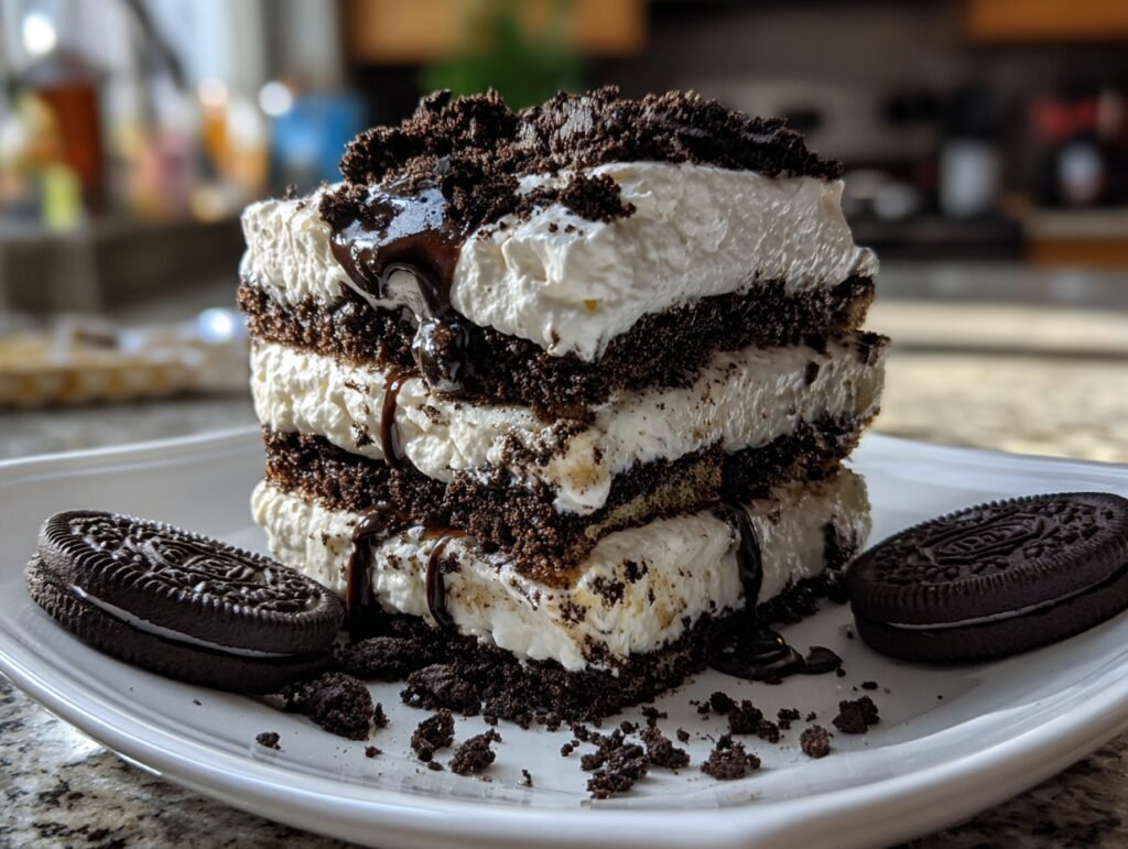 Oreo Icebox Cake