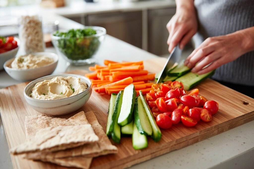 Protein Packed Hummus Snack Boxes 2