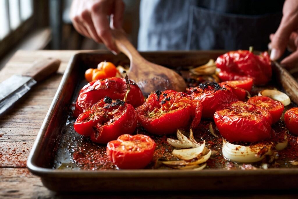 Roasted Red Pepper Tomato Soup 11