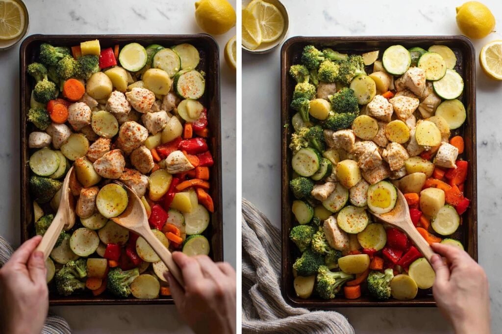 Sheet Pan Chicken Meal Prep 2