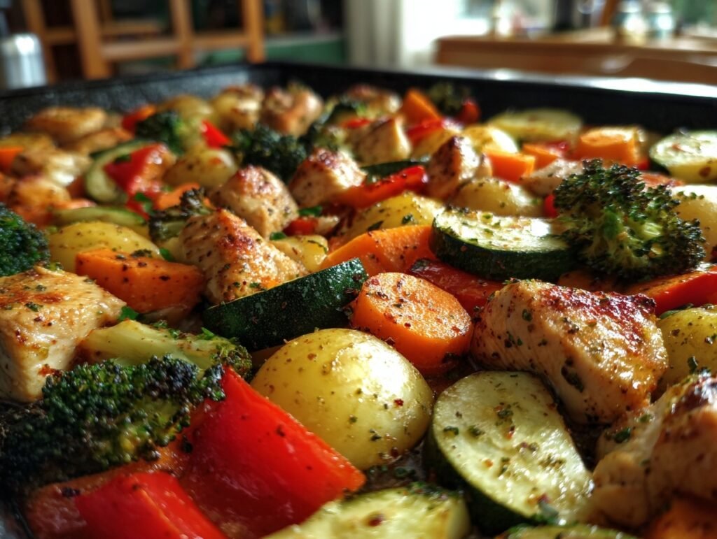 Sheet Pan Chicken Meal Prep 3