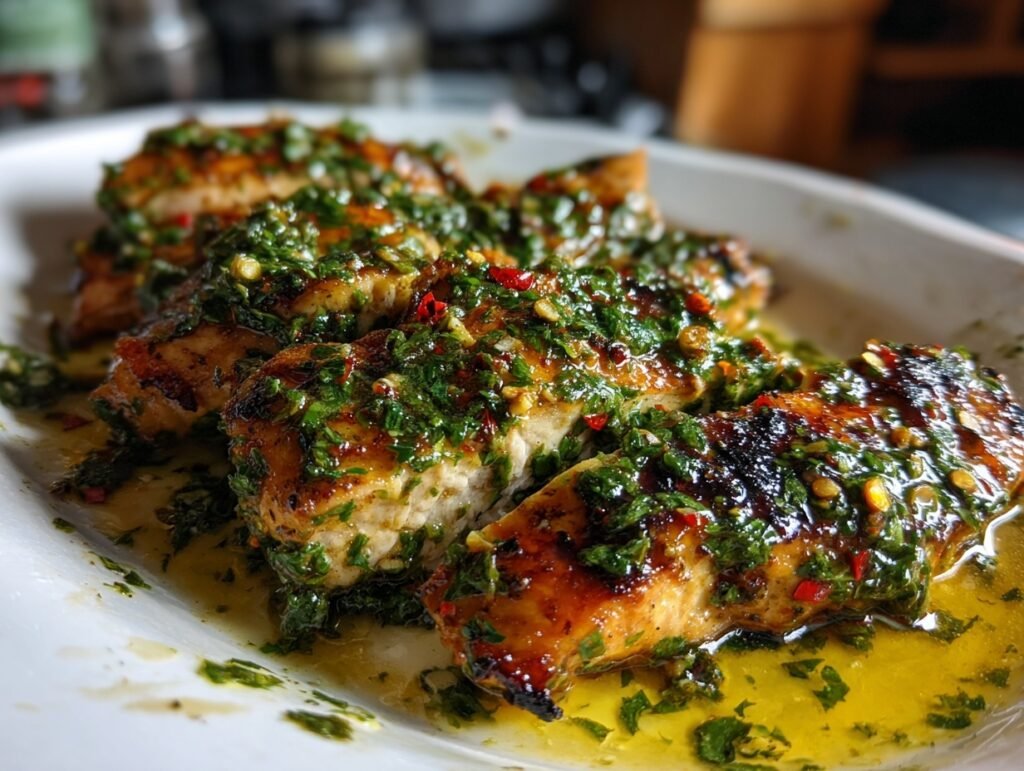Sheet Pan Chimichurri Chicken