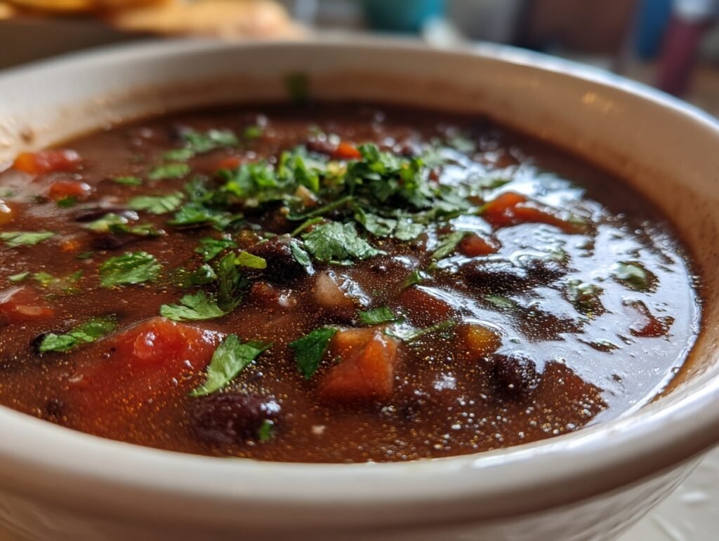 Spicy Black Bean Soup