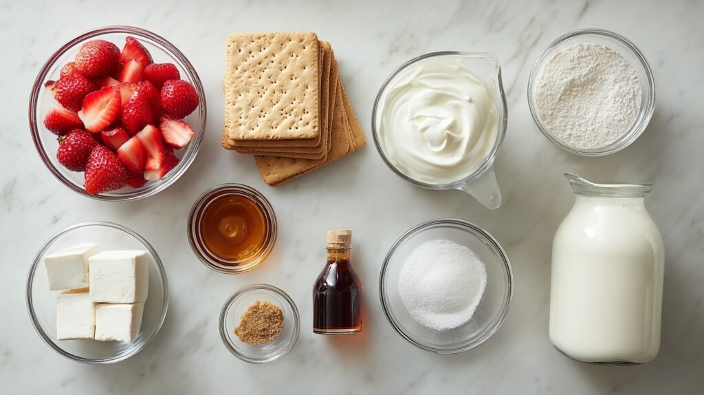 Strawberry Icebox Cake 1