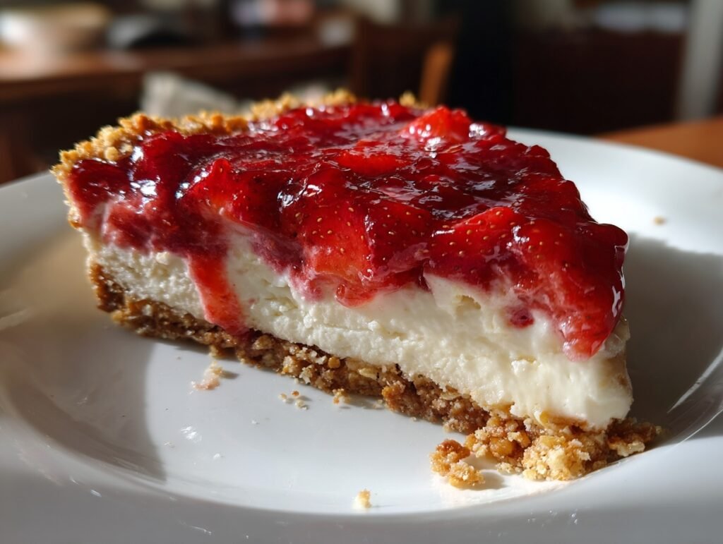 Strawberry Pretzel Pie