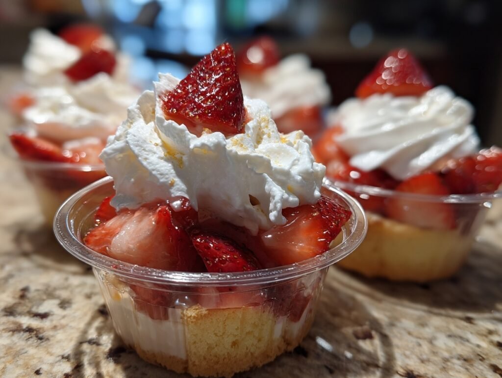 Strawberry Shortcake Cups