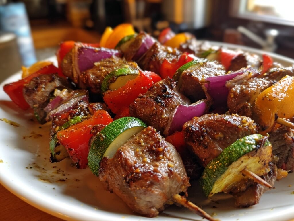 Tender Beef Kebabs with Zesty Marinade Ready in 30 Minutes 3 Tender Beef Kebabs 3