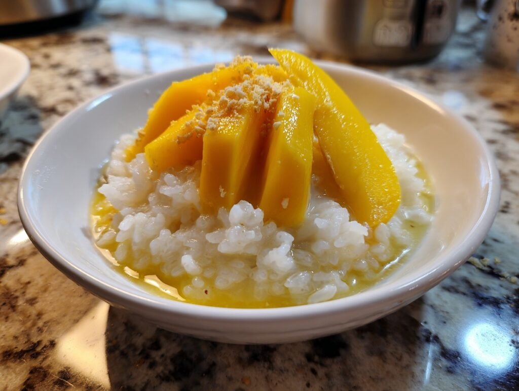 Tropical Mango Sticky Rice