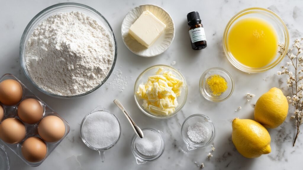 Zesty Lemon Pound Cake 1