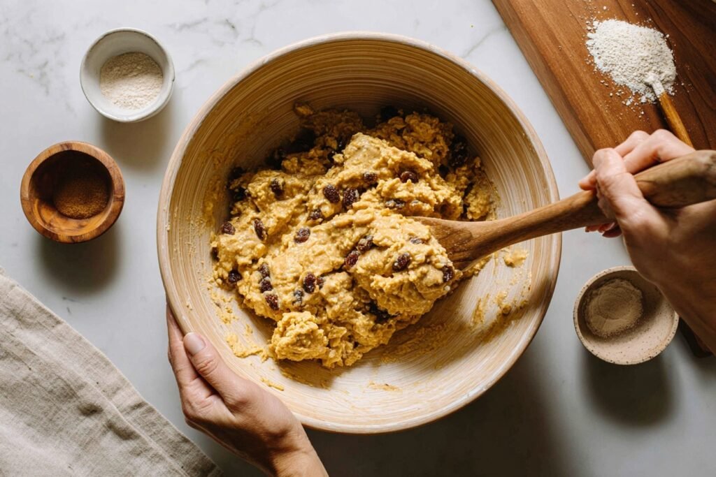 banana oat breakfast cookies 2