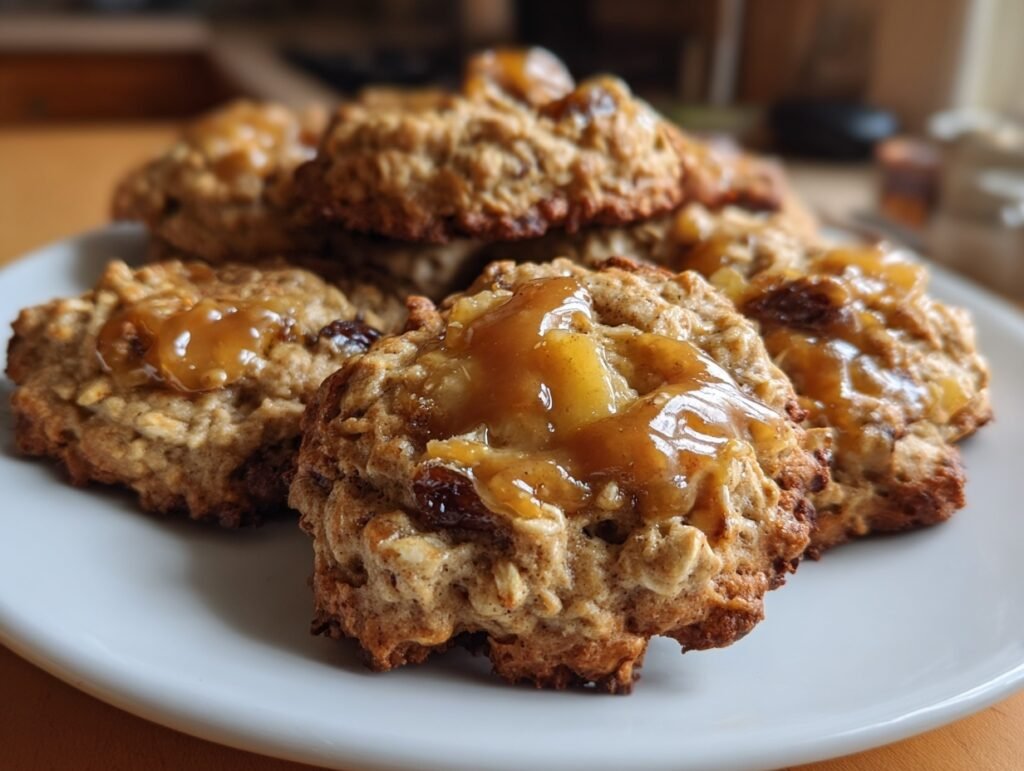 banana oat breakfast cookies 3