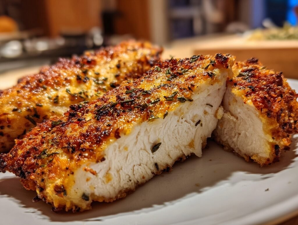 crispy air fryer chicken breast 3
