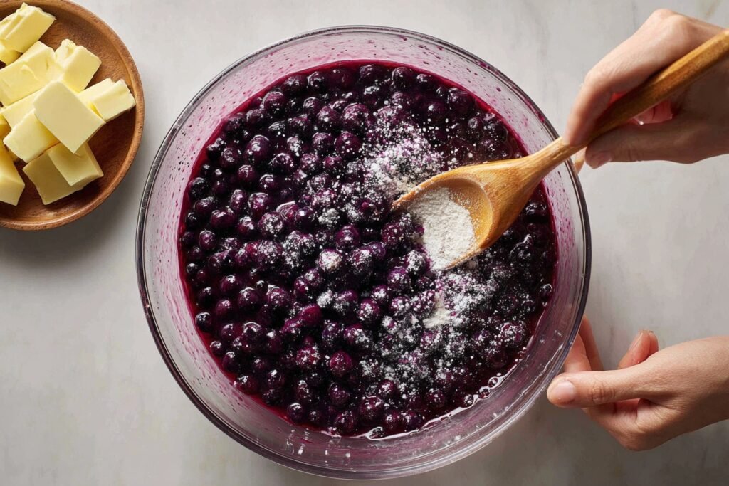 easy blueberry pie 3