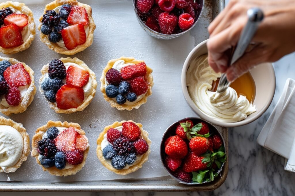 fresh fruit mini tarts 2