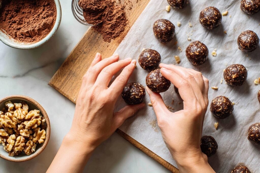 no bake brownie bites 2