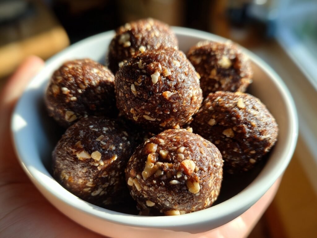 no bake brownie bites 3