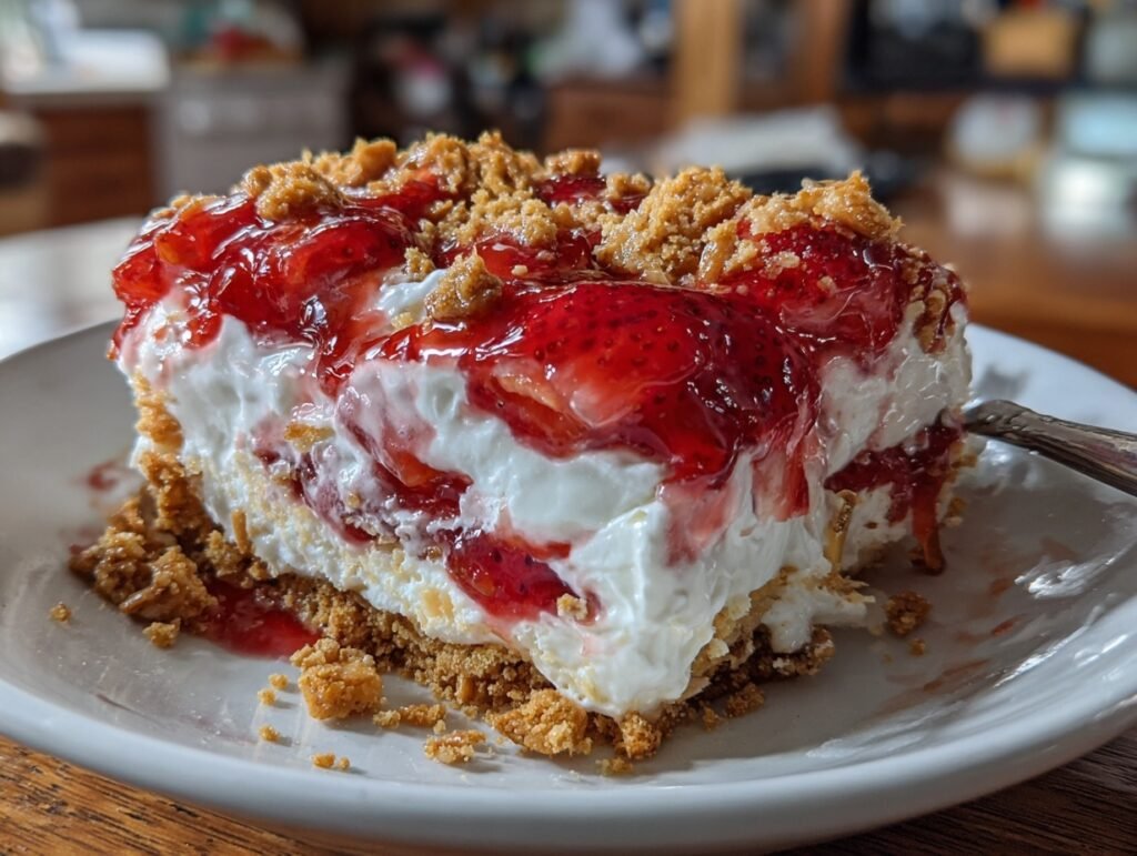 strawberry pretzel salad