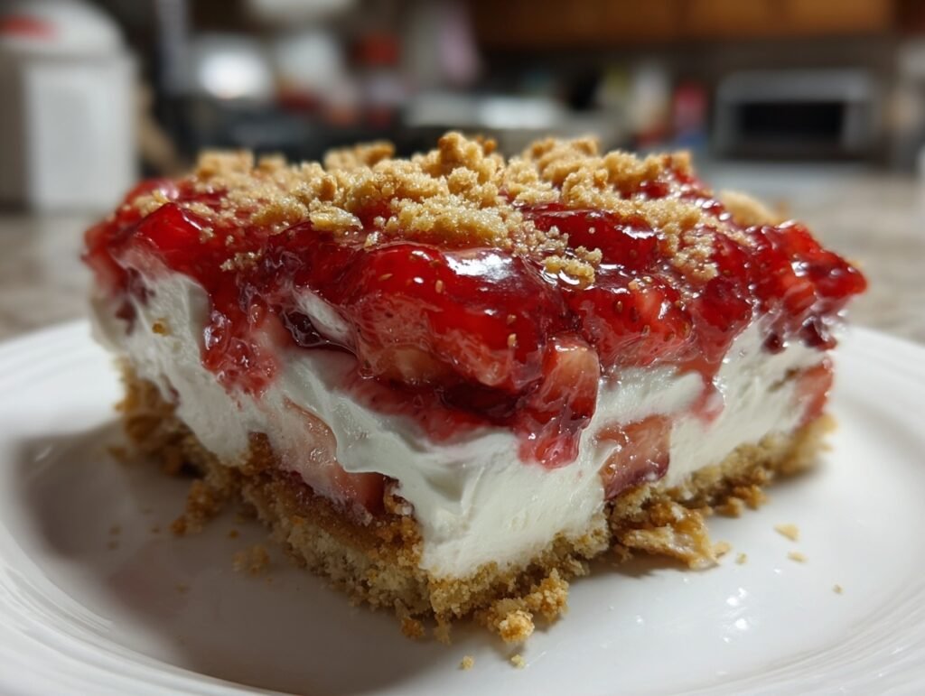 strawberry pretzel salad 3