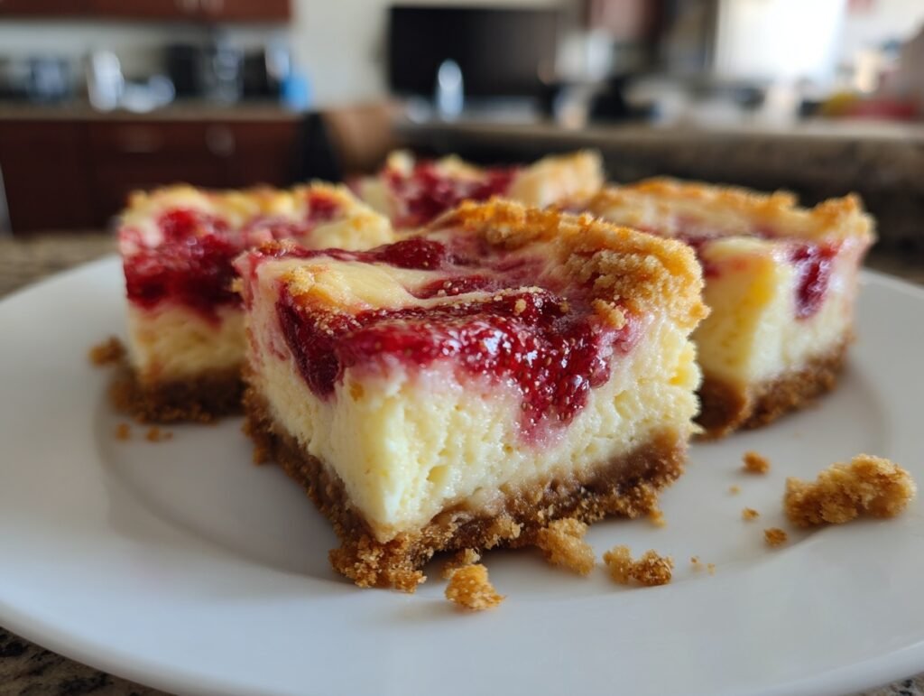Strawberry Cheesecake Bars