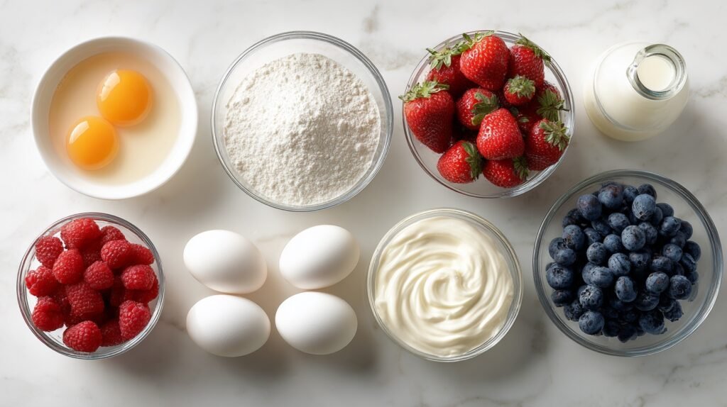 Summer Mini Fruit Pavlovas 1