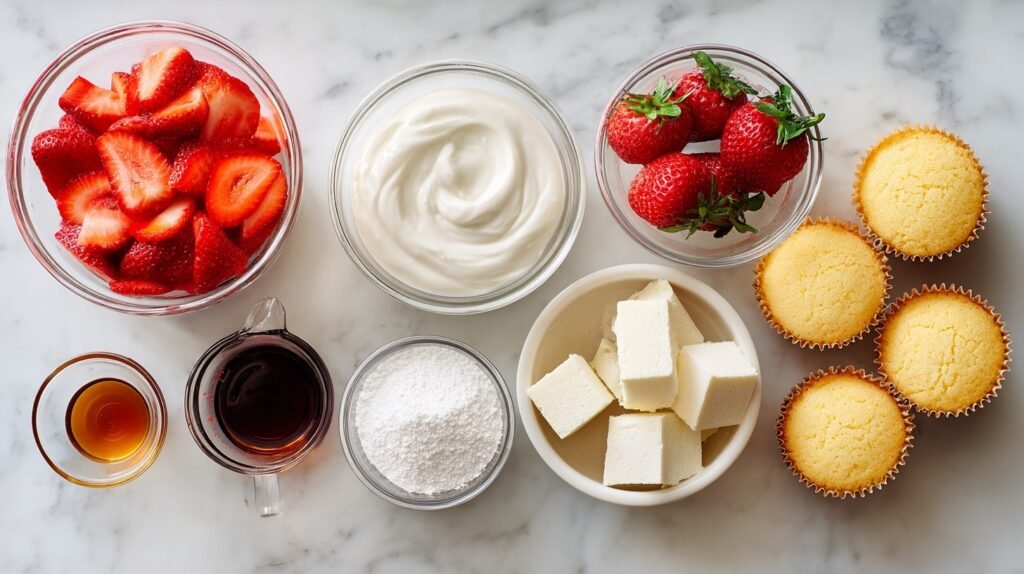 Summer Strawberry Trifle Cups 1